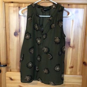 Olive blouse